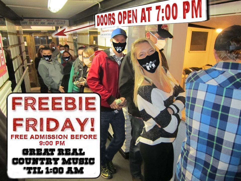 Freebie Fridays 7-9PM